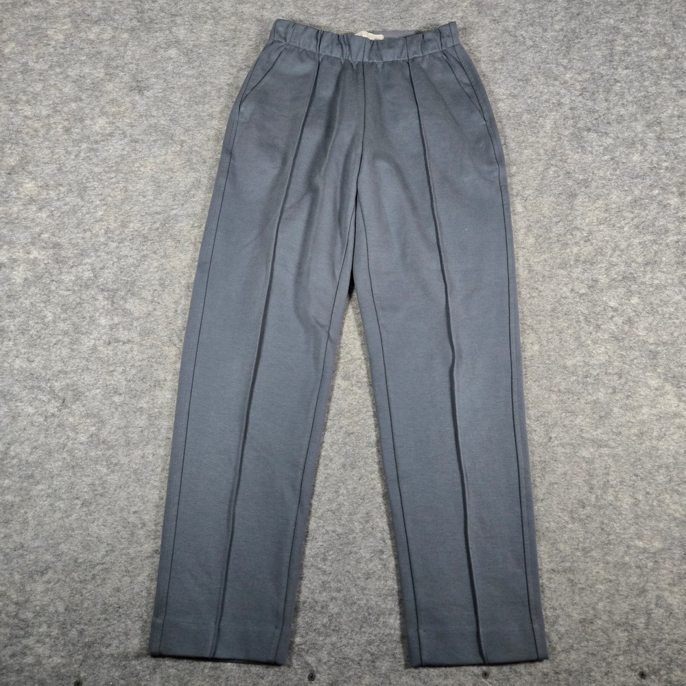 Everlane Womens Gray Dream Pant Pintuck Tapered Trousers XS